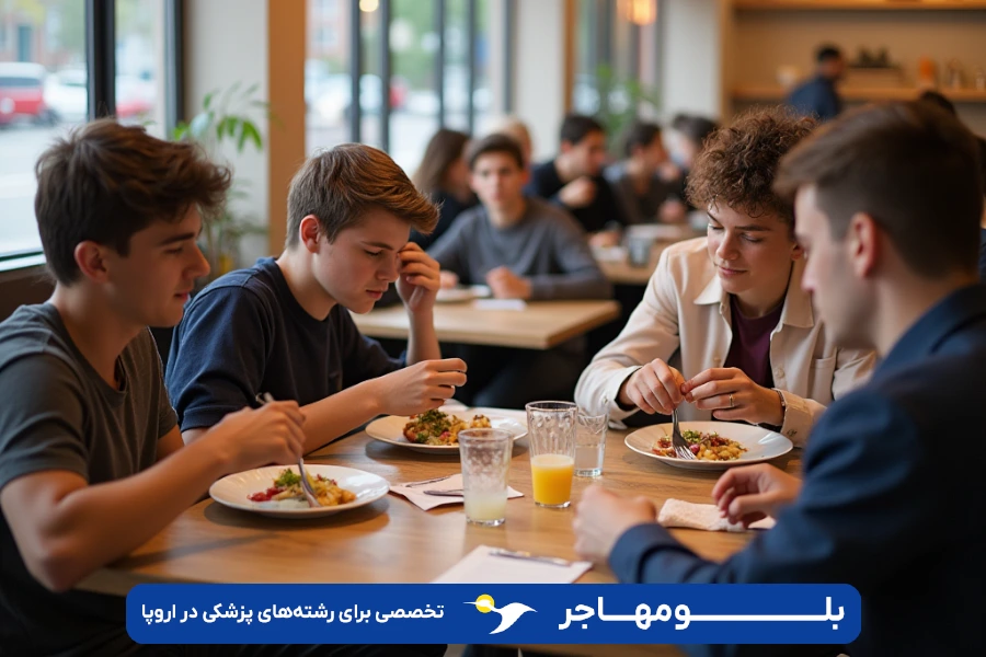 هزینه غذا بخشی از هزینه زندگی دانشجویی در ایتالیا